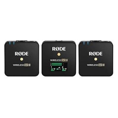 RØDE Wireless GO II - Premium Wireless Audio Transmission System for Crystal Clear Sound